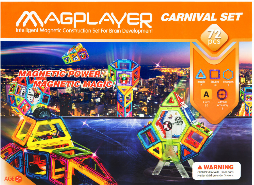 Конструктор магнитный | MagPlayer