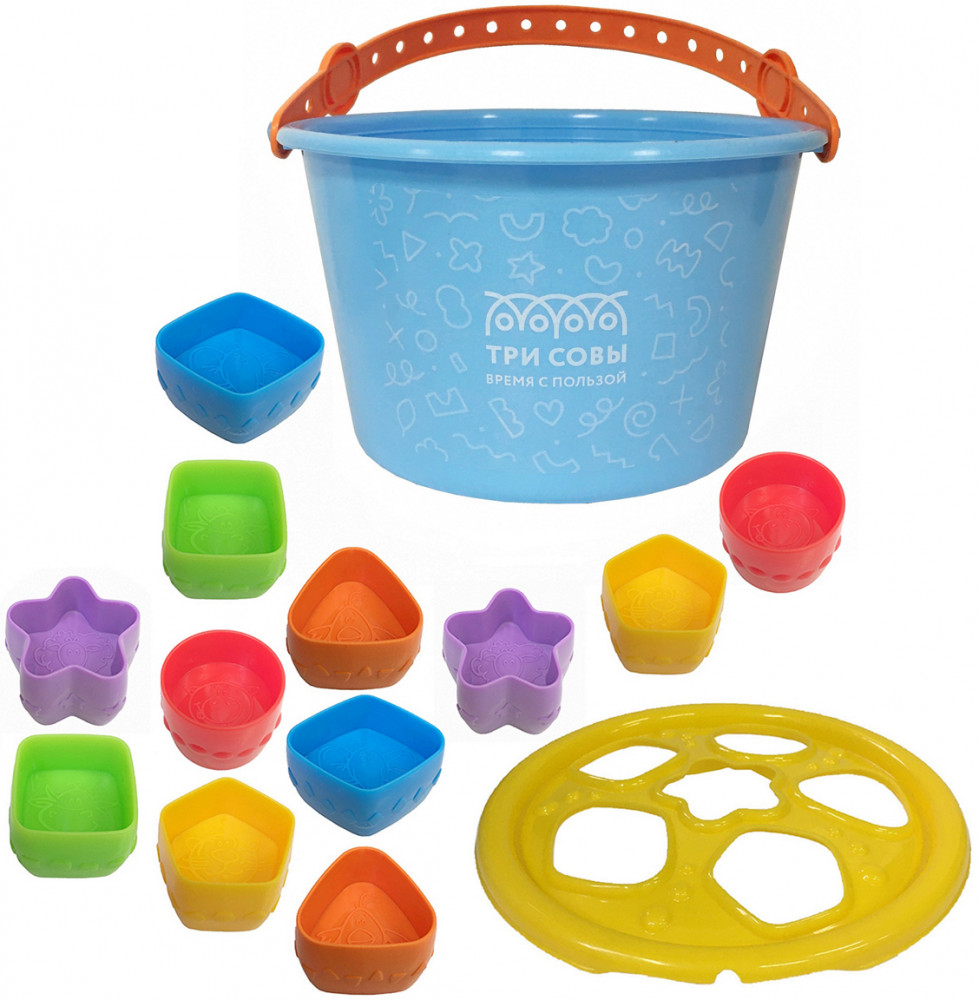 Набор для песка «Забавные мордашки» | Три совы