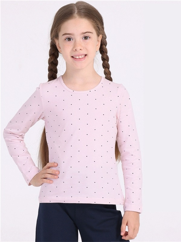 Лонгслив для девочек | Школьница | Апрель