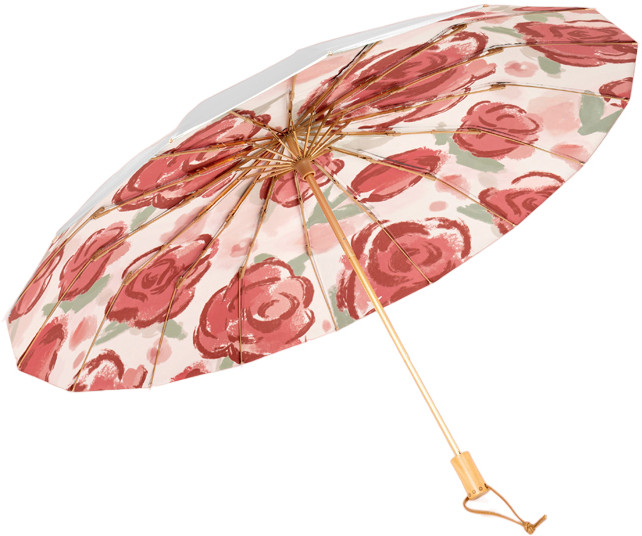Зонт женский «Пурпурные розы» | Белоснежка