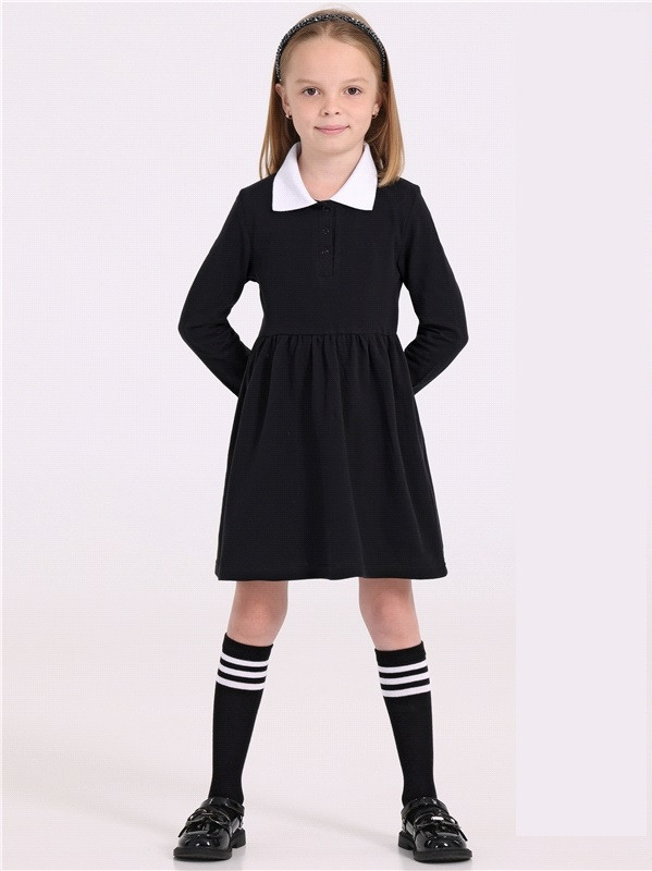 Платье для девочек | Школьная форма | Апрель