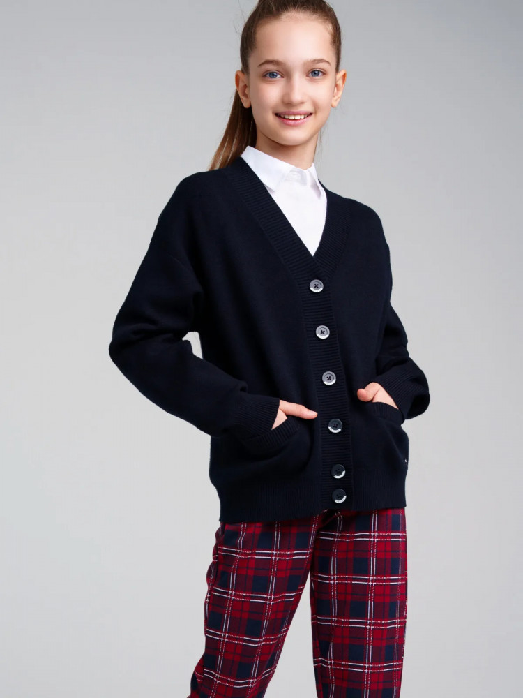 Кардиган для девочек | School | PlayToday