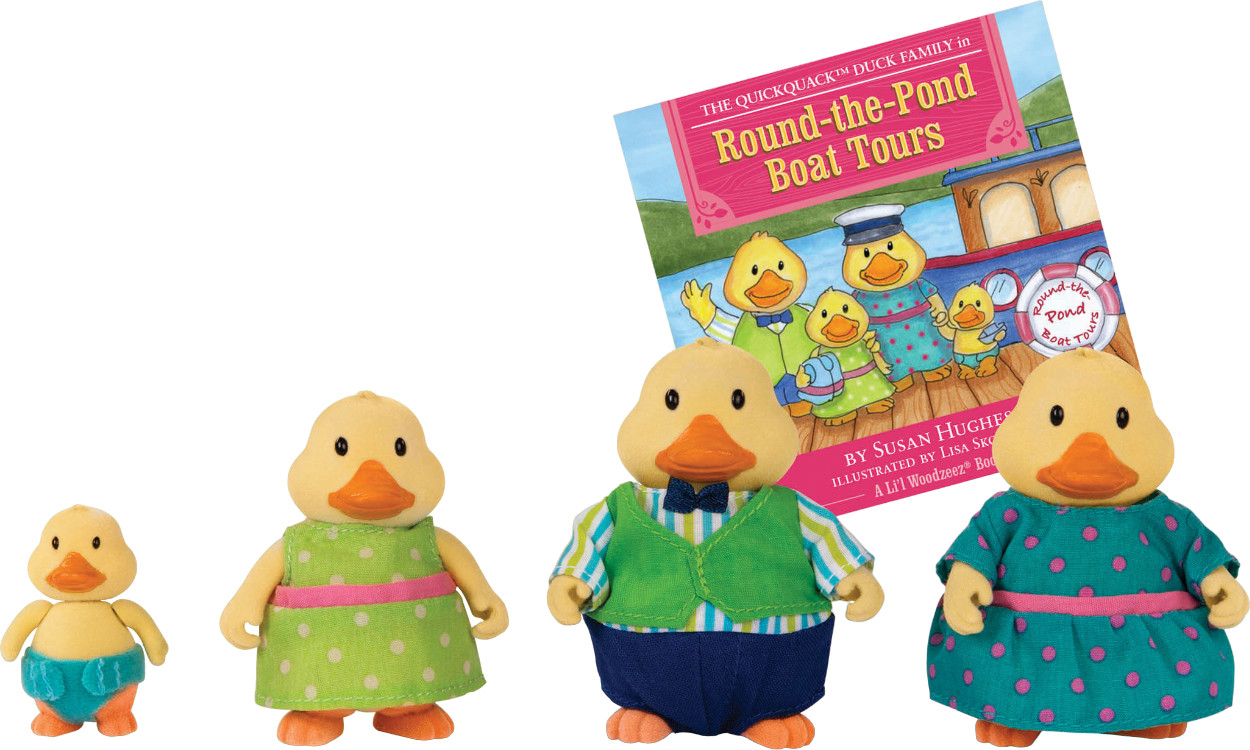 Набор фигурок «Семья Уток» | Families | Li'l Woodzeez