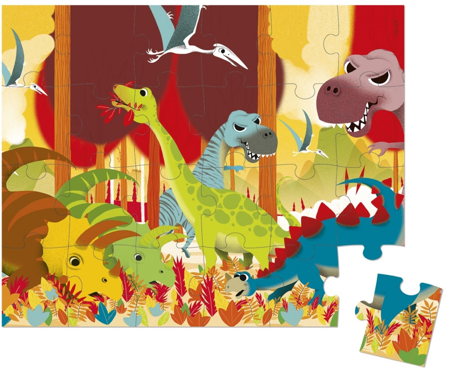 Пазл «Динозавры» | Janod