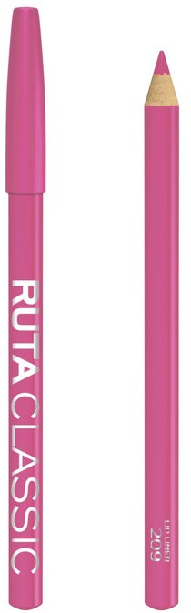 Карандаш для губ «Classic», тон 209 Ярко-розовый | RUTA