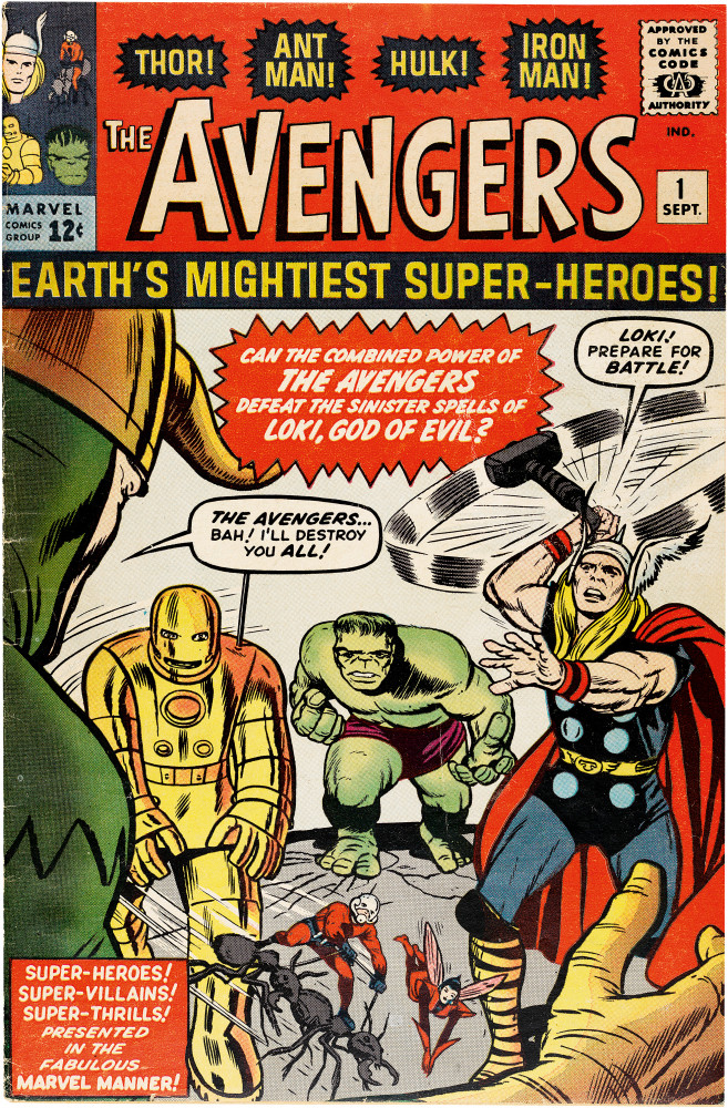 Marvel comics library. Avengers. Vol. 1. 1963-1965
