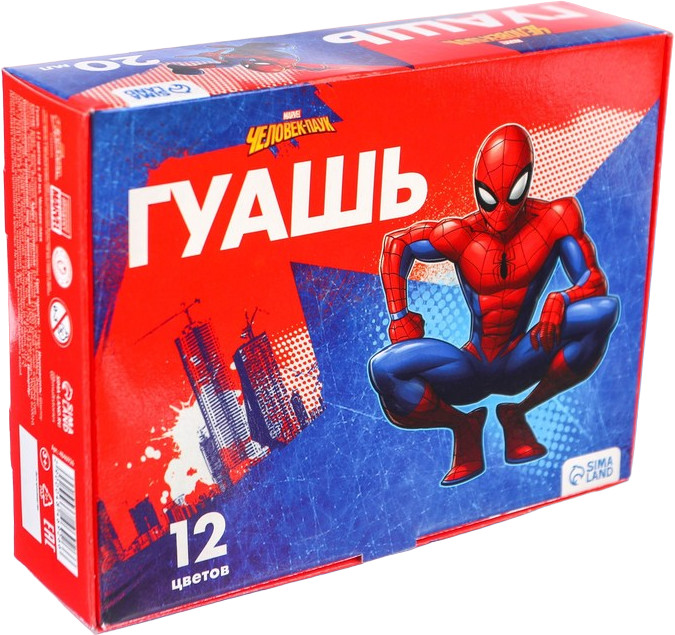 Набор гуаши «Человек-паук» | Человек-Паук | Marvel