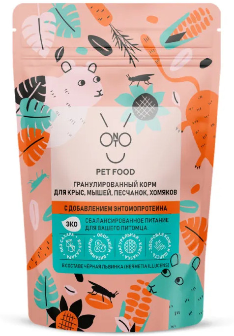 Корм для крыс, мышей, песчанок, хомяков | Onto