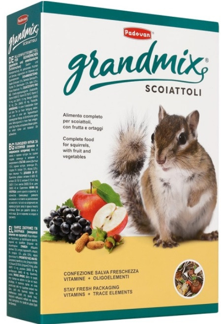 Корм для белок и бурундуков | Padovan