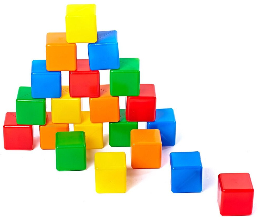 Набор кубиков | Геометрические фигуры | Строим вместе счастливое детство