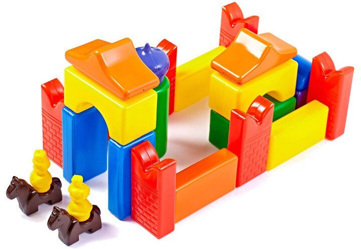 Набор строительный «Скит-2» | Геометрические фигуры | Строим вместе счастливое детство