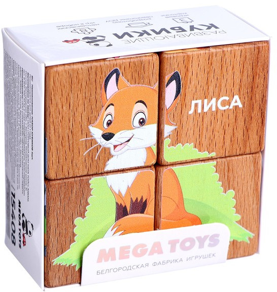 Набор кубиков «Лесные жители» | Лидер