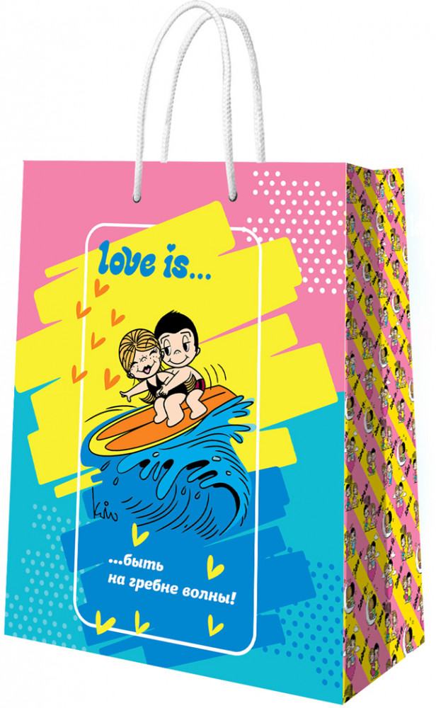 Пакет подарочный «Love is...» | Love is... | ND Play