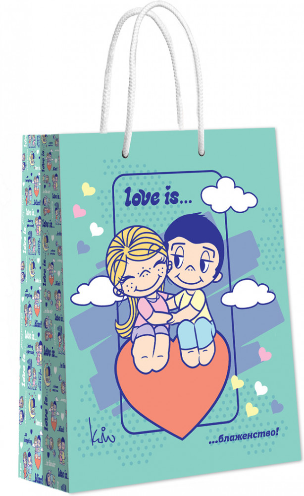 Пакет подарочный «Love is...» | Love is... | ND Play
