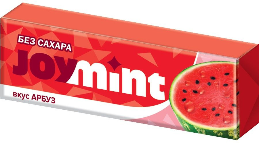 Жевательная резинка без сахара со вкусом арбуза «Joymint» | Конфитрейд