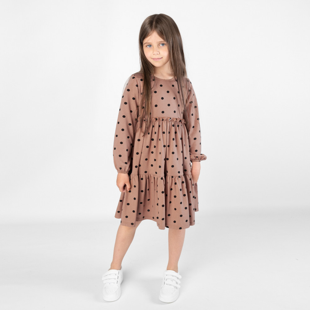 Платье для девочек | Осень 2023 девочки | Bossa Nova