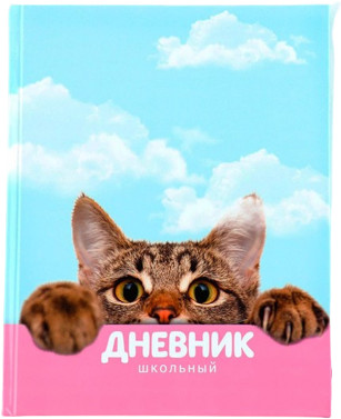 Дневник школьный «Котик»