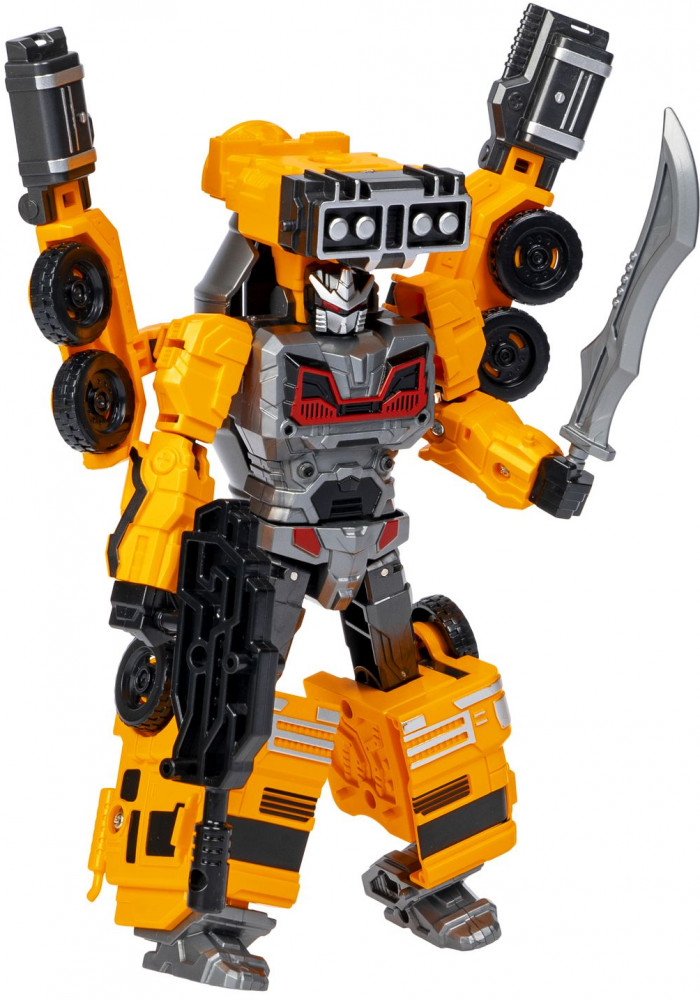 Трансформер «Робот-автобетоносмеситель» | Bondibot | Bondibon