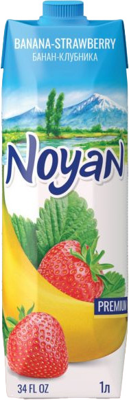 Нектар бананово-клубничный | Noyan