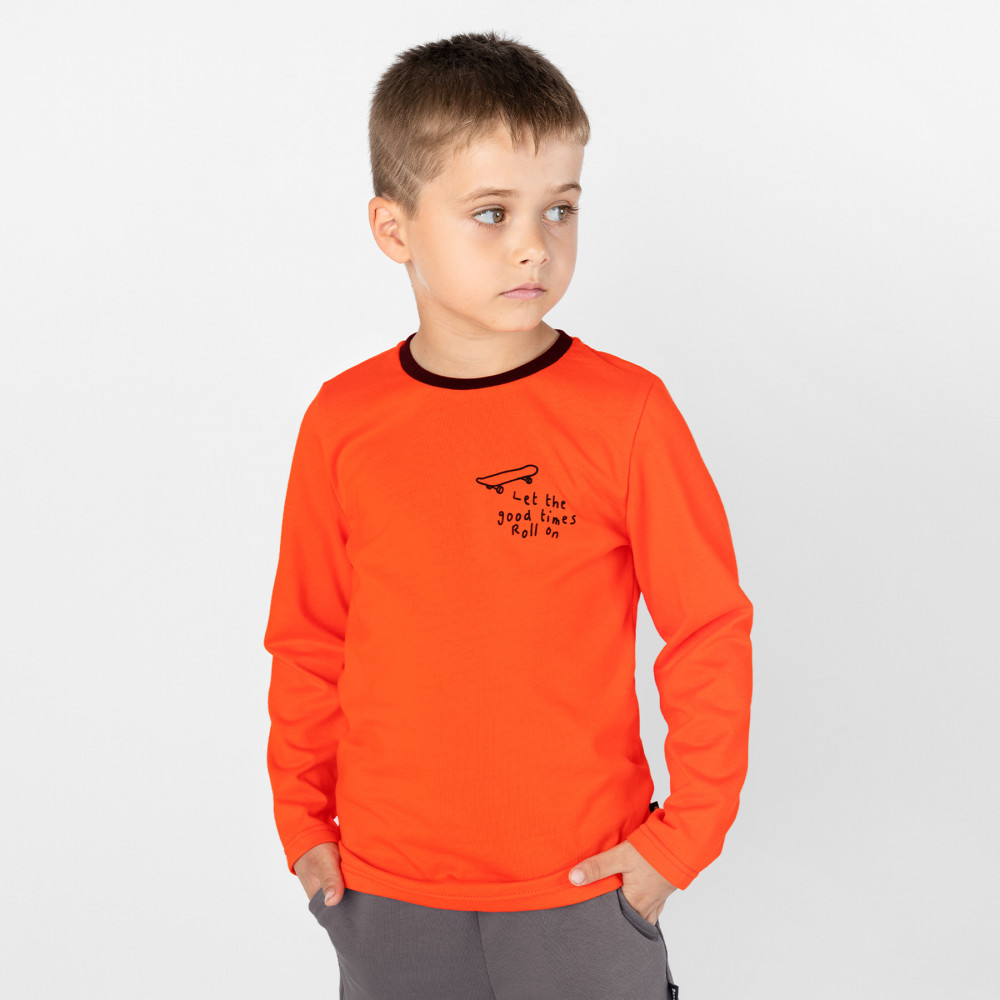 Лонгслив для мальчиков | Осень 2023 мальчики | Bossa Nova