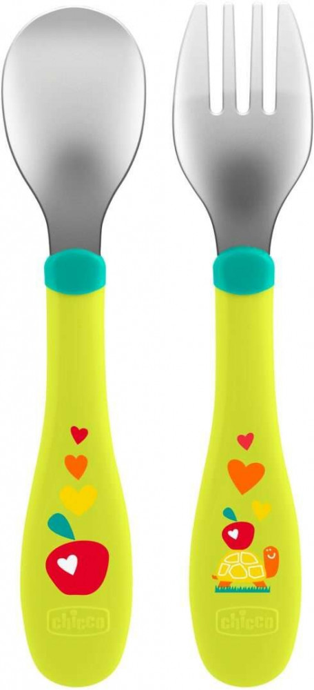 Набор столовых приборов детский «Metal Cutlery» | Chicco