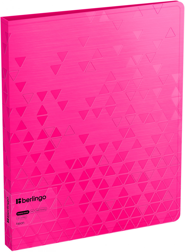 Папка с 40 вкладышами | Neon | Berlingo
