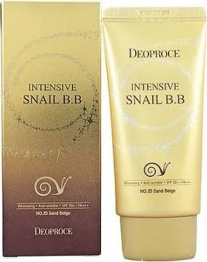 ВВ-крем для лица c экстрактом улитки SPF50+ PA+++, оттенок 23 | Deoproce