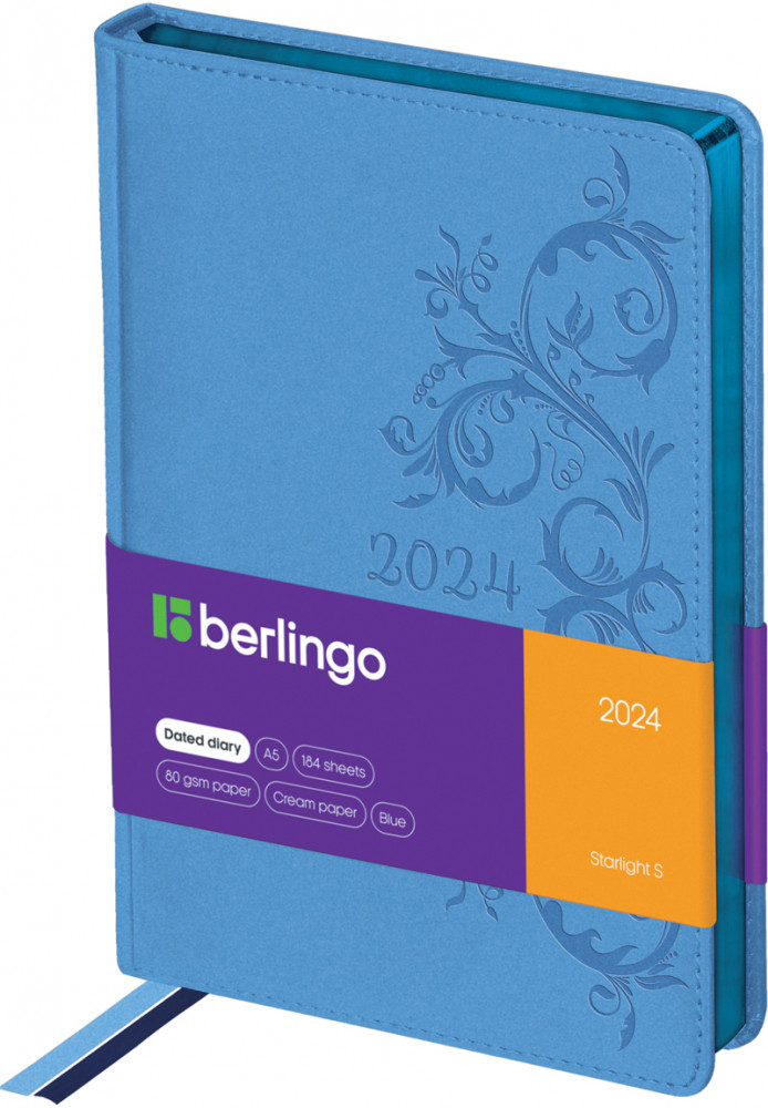 Ежедневник датированный на 2024 год | Starlight S | Berlingo