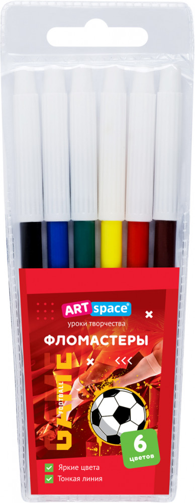Набор фломастеров «Футбол» | ArtSpace