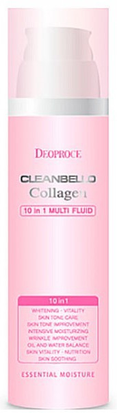 Эссенция для лица «Cleanbello Collagen 10 in 1 Multi Fluid» | Deoproce