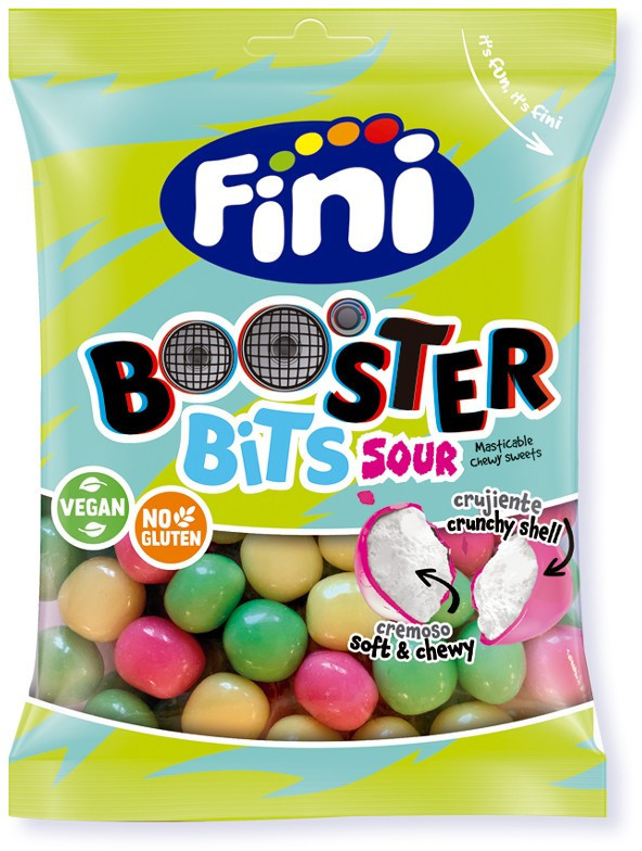 Конфеты жевательные кислые Booster Bits Sour | Booster Bits | Fini