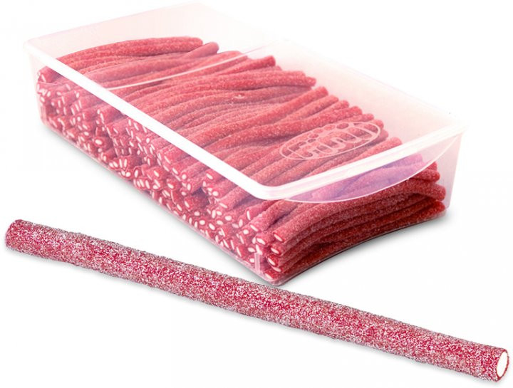 Мармелад жевательный кислый Rellepica Strawberry «Клубника» | Fini