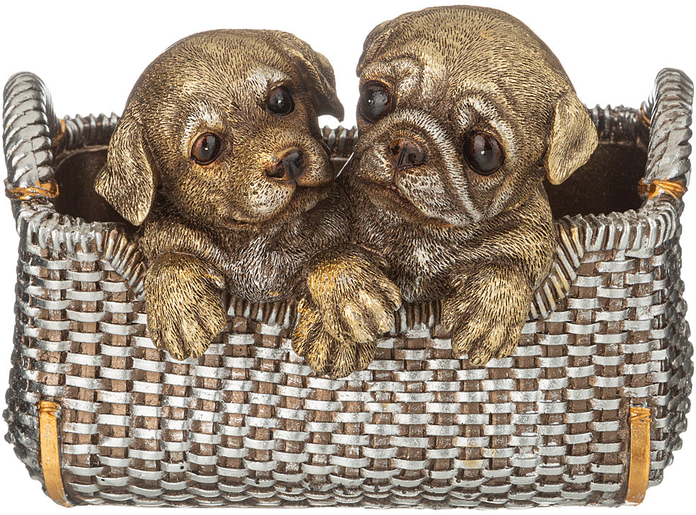 Подставка декоративная для мелочей «Щенки» | Lefard