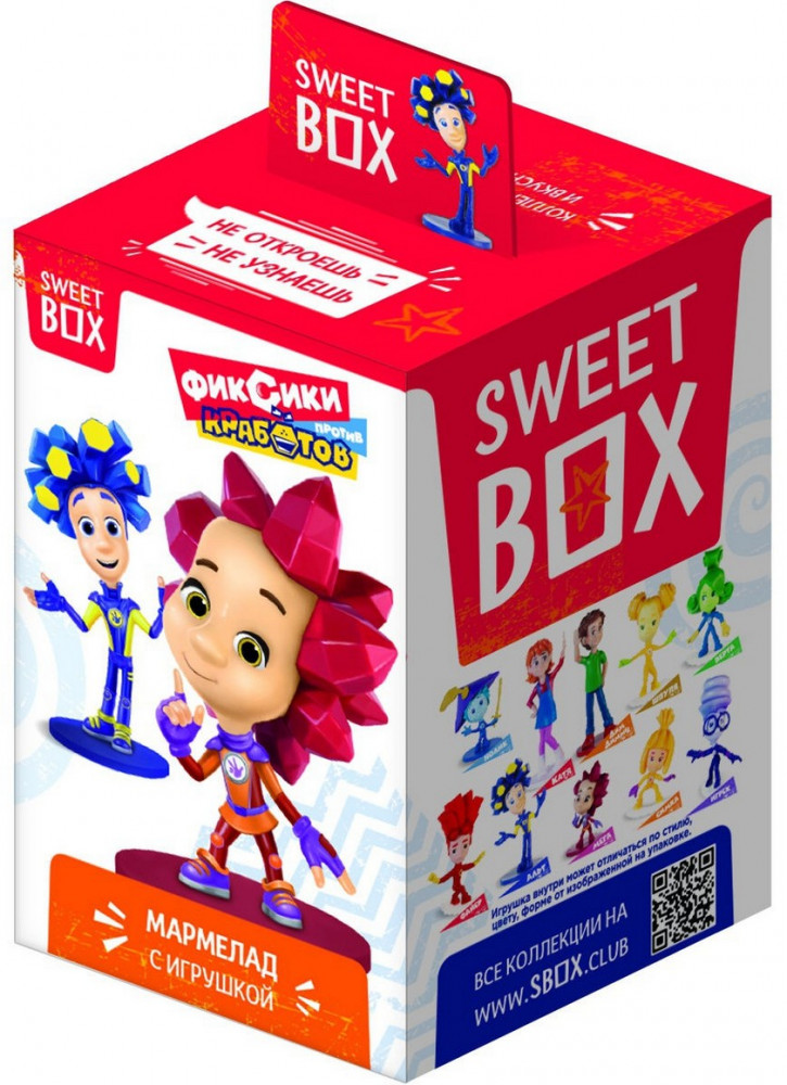 Мармелад с игрушкой «Фиксики 3» | Sweet box