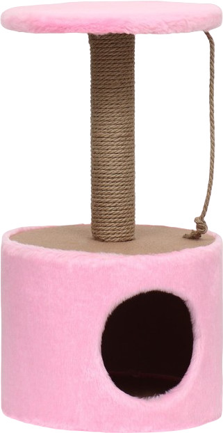 Домик-когтеточка круглый