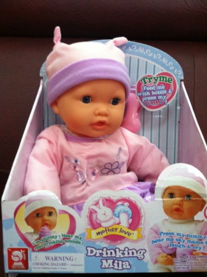Кукла "Малышка Мила с бутылочкой" | Joy Toy