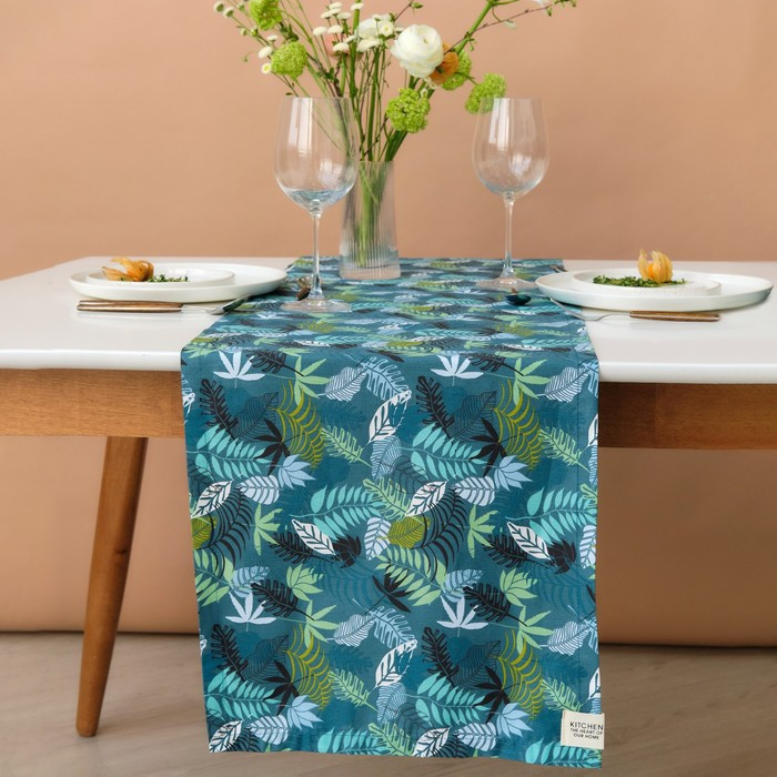Дорожка на стол «Папоротник» | Папоротник | Этель