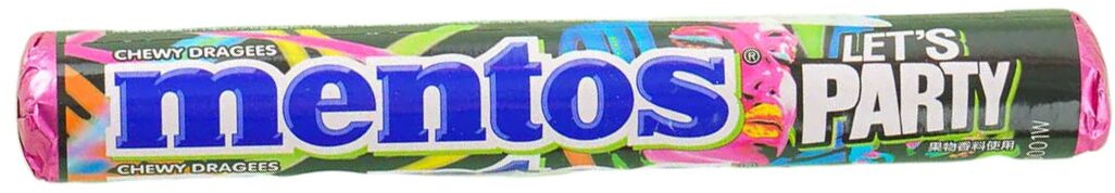 Драже жевательное со вкусом фруктового пунша «Let’s Party» | Mentos