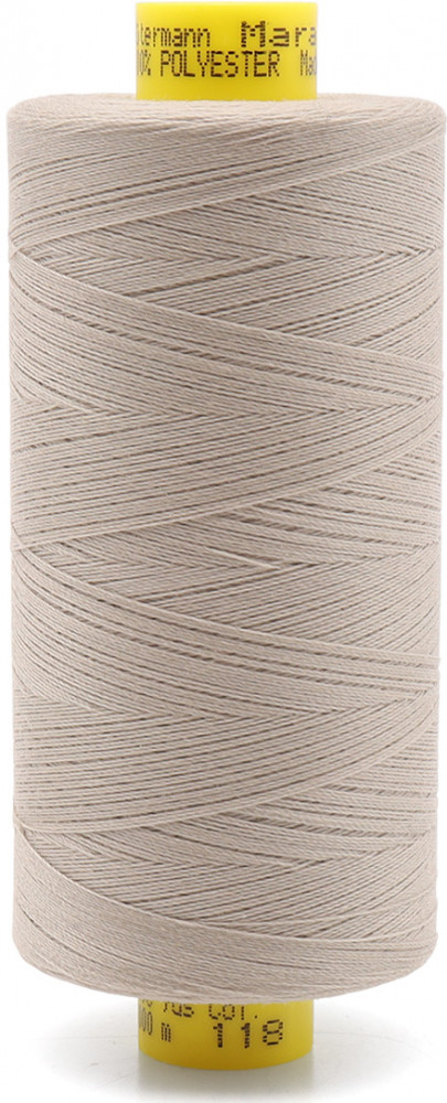 Нить универсальная «Mara», цвет серый крем 118 | Guetermann