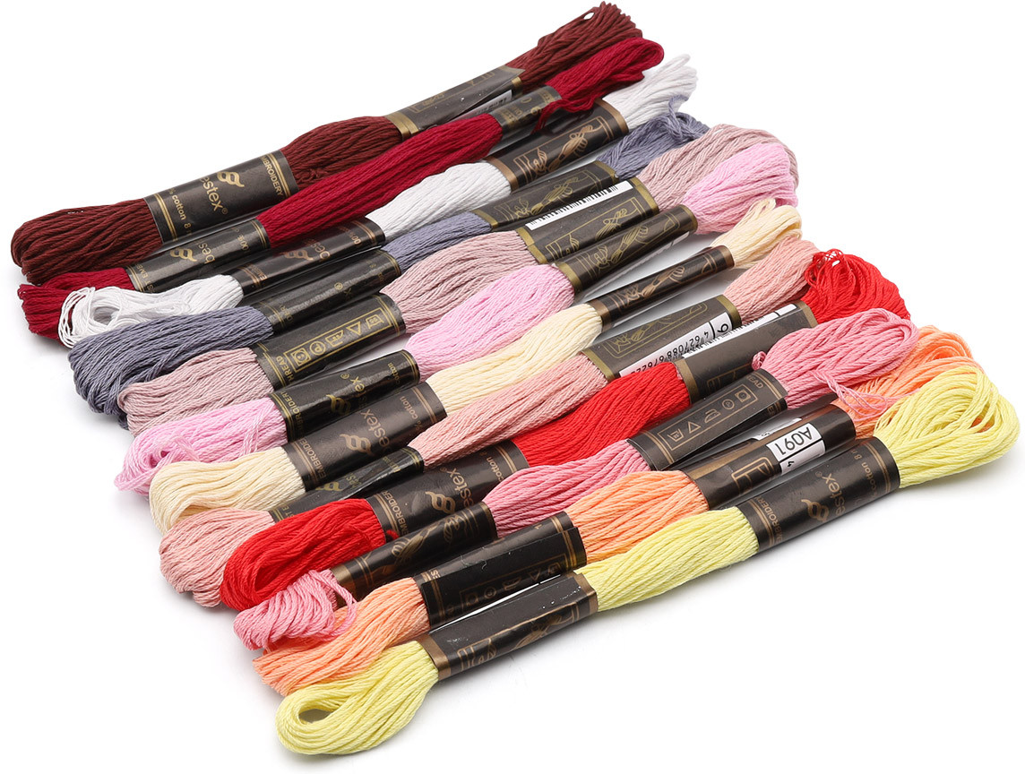 Набор ниток мулине для вышивания и рукоделия | Bestex