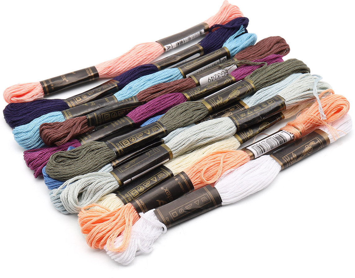 Набор ниток мулине для вышивания и рукоделия | Bestex