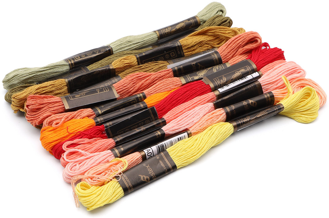 Набор ниток мулине для вышивания и рукоделия | Bestex