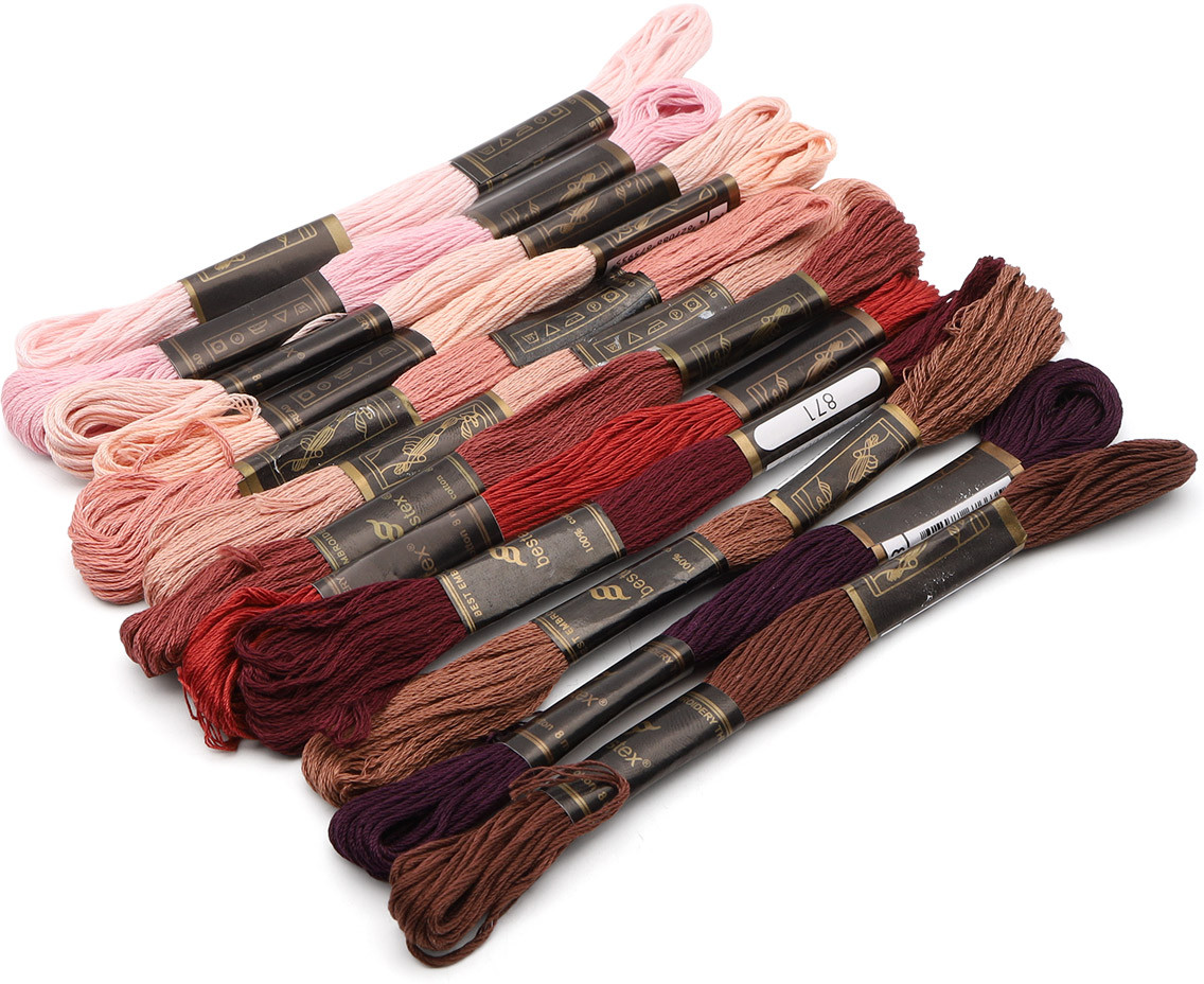 Набор ниток мулине для вышивания и рукоделия | Bestex