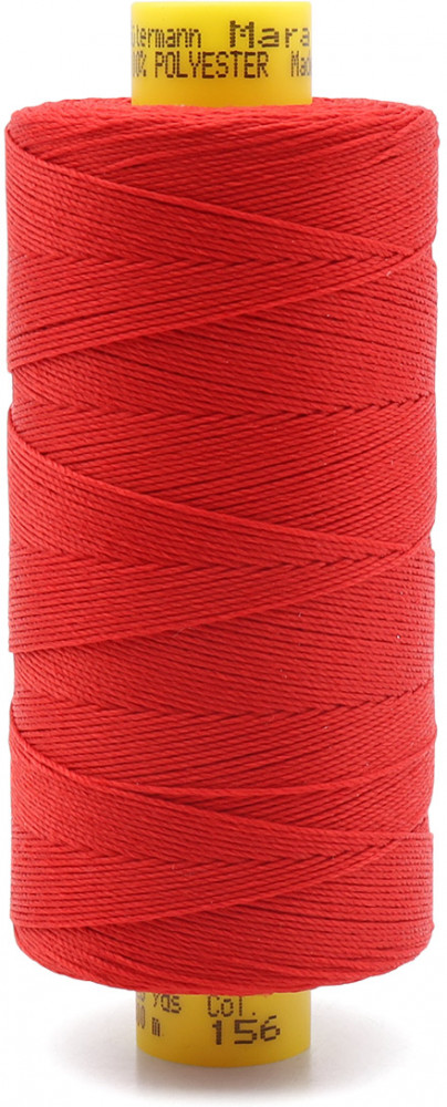 Нить для отстрочки «Mara», цвет красный №156 | Gutermann