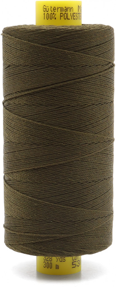 Нить для отстрочки «Mara», цвет темный хаки №531 | Gutermann