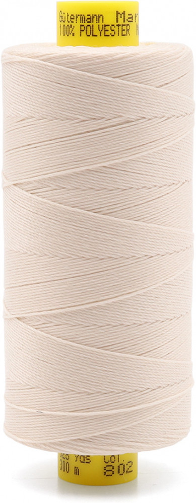 Нить для отстрочки «Mara», цвет молочно-бежевый №802 | Gutermann