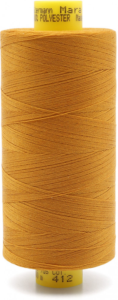 Нить универсальная «Mara», цвет охра 412 | Guetermann