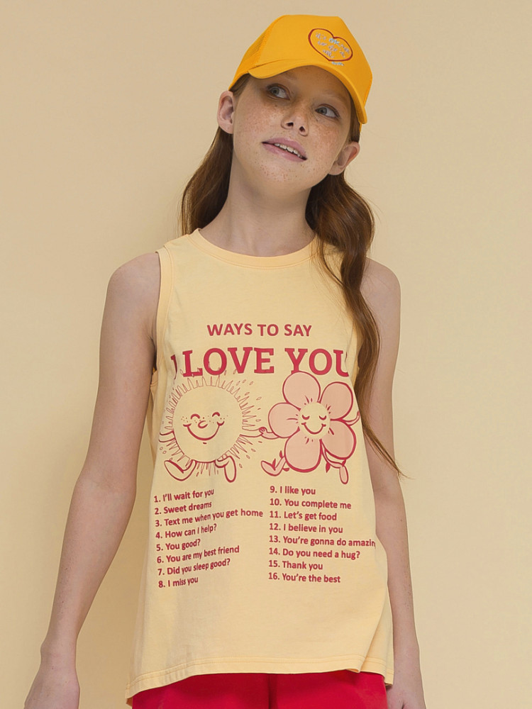 Майка для девочек | Позитив Лайфстайл | Pelican