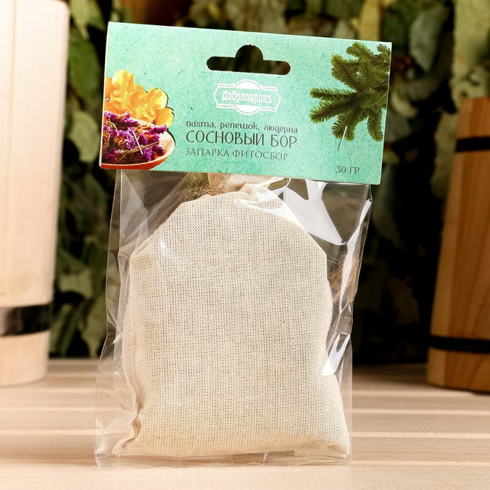 Запарка-фитосбор «Сосновый бор» | Ароматная банька | Добропаровъ