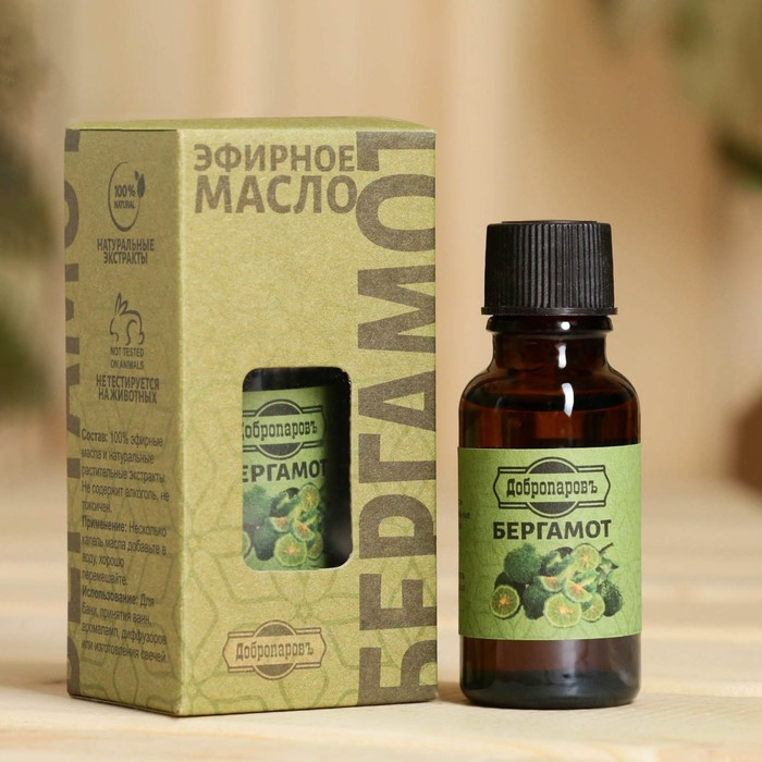 Масло эфирное «Бергамот» | Добропаровъ